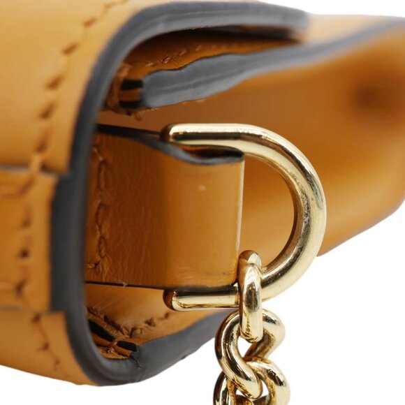 Gucci Zumi Flap Smooth Leather Shoulder Bag Yellow 572375 - Picture 11 of 16